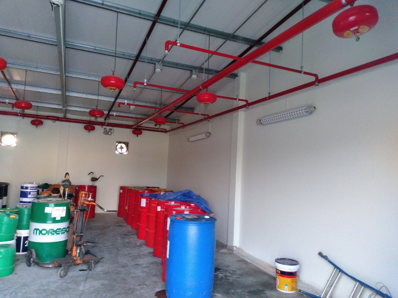 CẢI TẠO KHO DẦU FCC