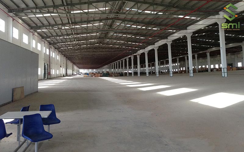 Nhà xưởng có diện tích càng lớn (trên 10.000m2) thì mức giá thi công càng ưu đãi