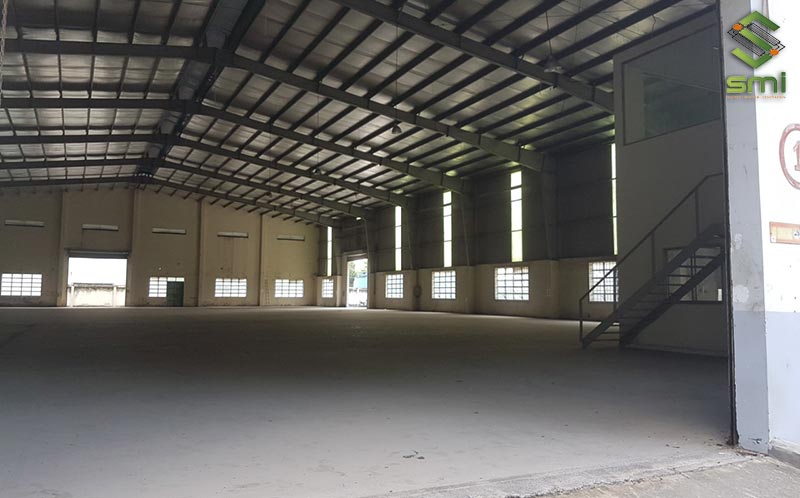 Nhà xưởng nhỏ với diện tích 500m2 vừa đảm bảo mức độ rộng rãi, vừa tiết kiệm chi phí thi công